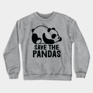 Save the Pandas Earth Day Every Day Crewneck Sweatshirt